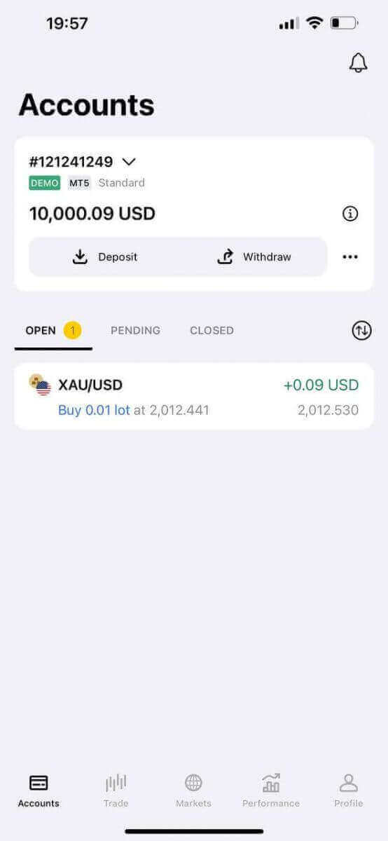 Kutsitsa kwa Exness App: Momwe mungayikitsire pa Android ndi iOS Mobile