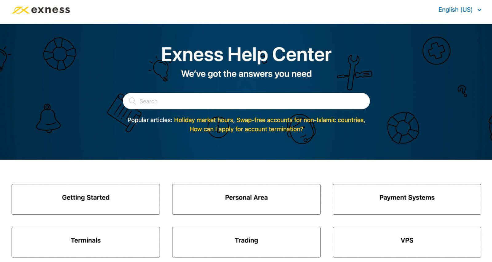 Поддръжка на Exness: Как да се свържете с отдела за обслужване на клиенти