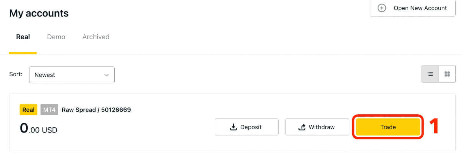 Kuinka kirjautua sisään ja aloittaa Forex-kaupankäynti Exnessissä